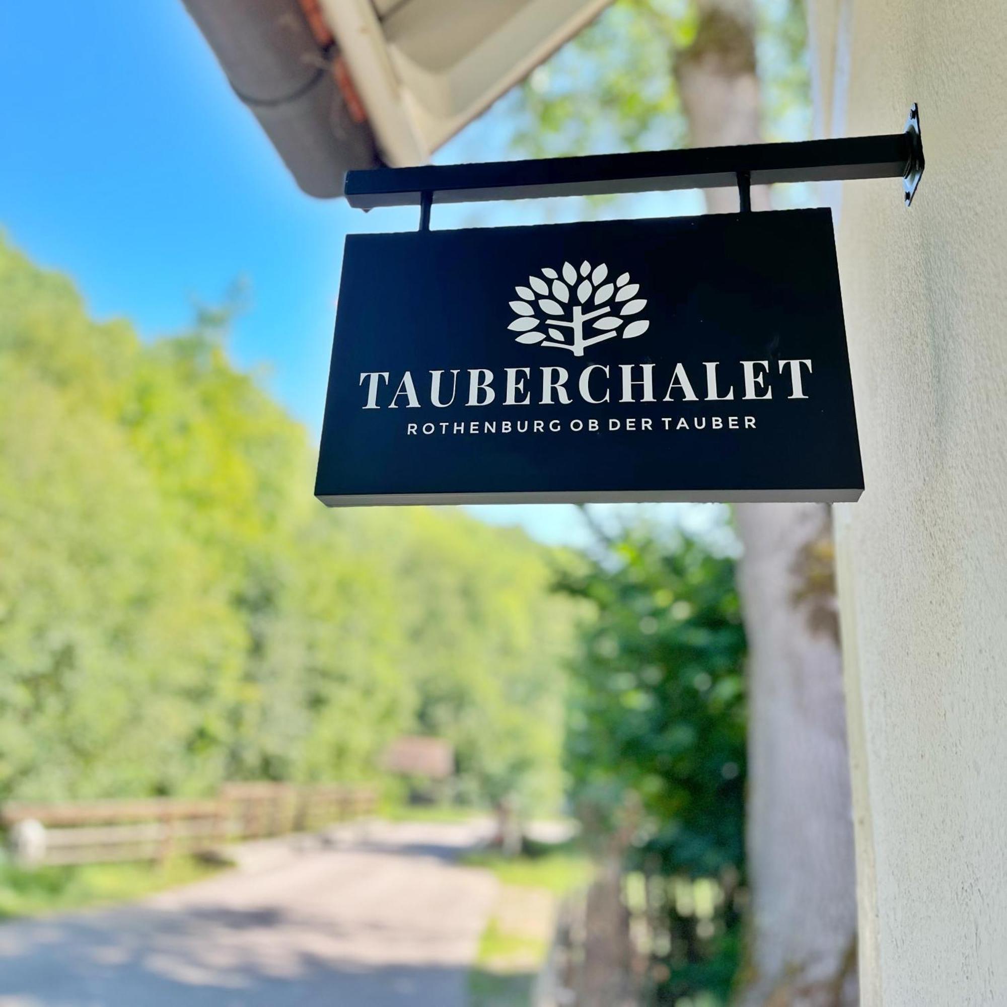 Tauberchalet I Private Spa, Garten Und Kaeltekick I 10Min Walk To Historic Old Town Rothenburg ob der Tauber Exterior photo