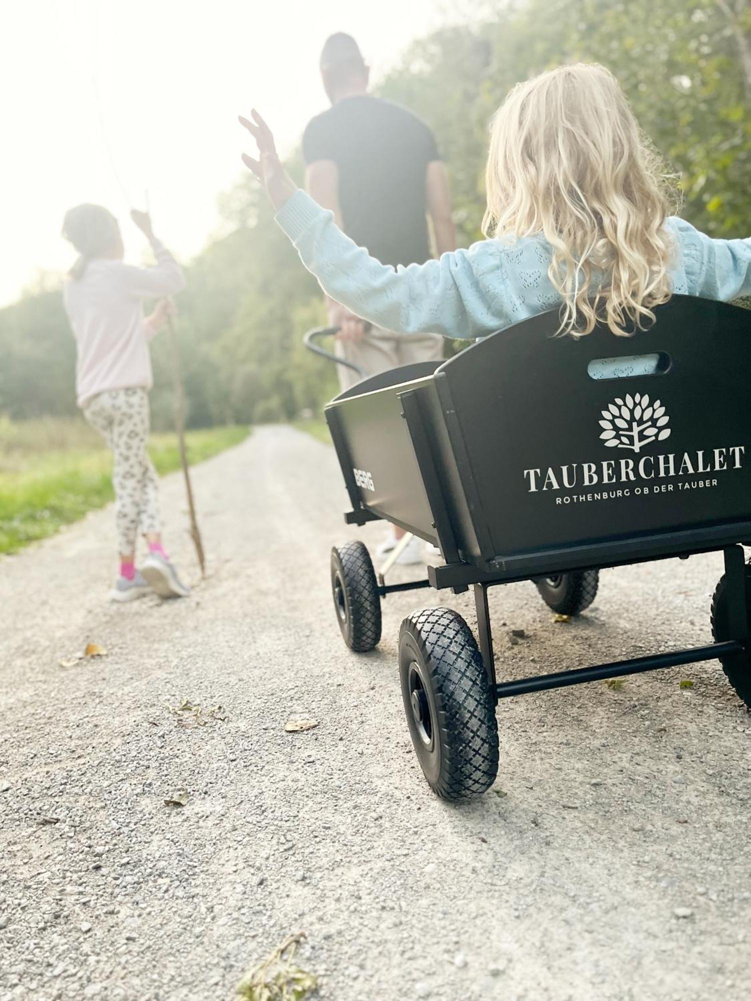 Tauberchalet I Private Spa, Garten Und Kaeltekick I 10Min Walk To Historic Old Town Rothenburg ob der Tauber Exterior photo